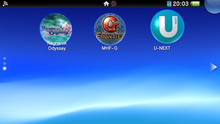 How to watch unext with psvita7
